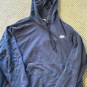 Nike Men's Navy Pullover Hoodie